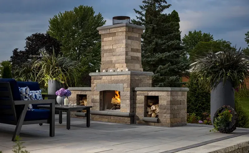 Outdoor Fireplace