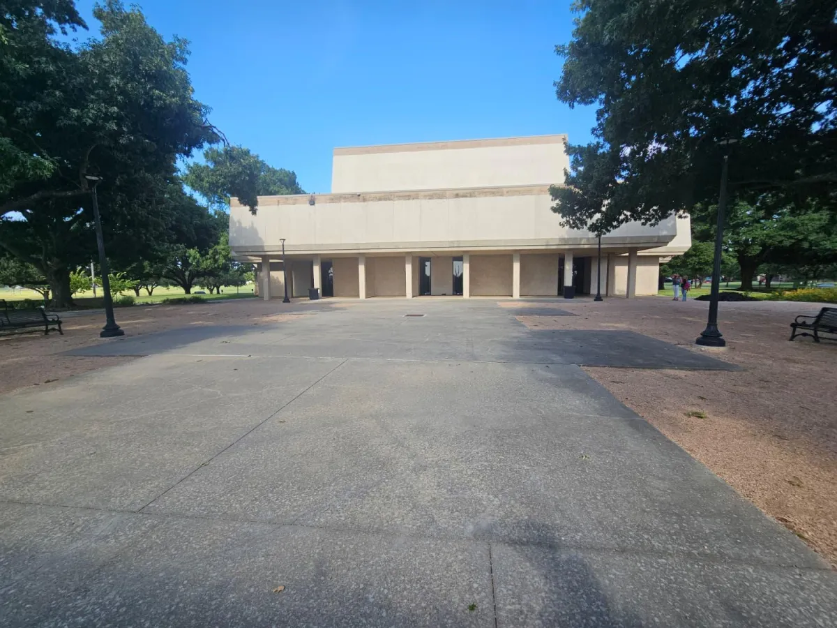 Stylish illustration of the Bob Duncan Center venue