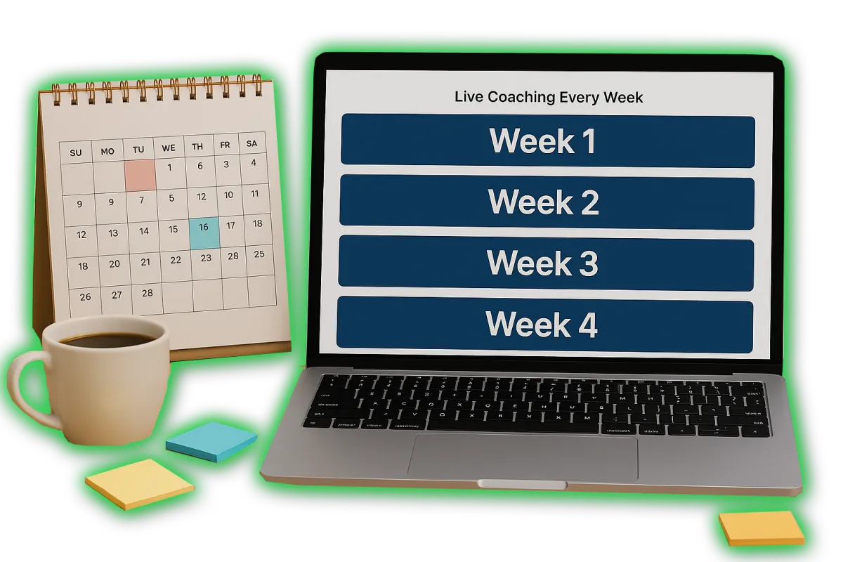 Weekly Coaching Sessions