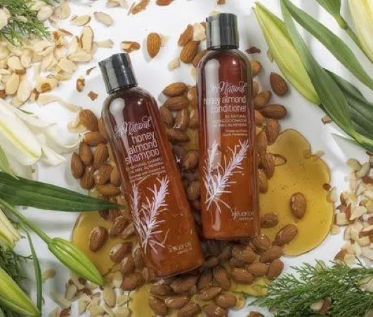 Honey Almond Shampoo and Conditoner; Sulfate free shampoo color treated hair; Moisturizing and Nourishing Hair Products; Organic Ingredients