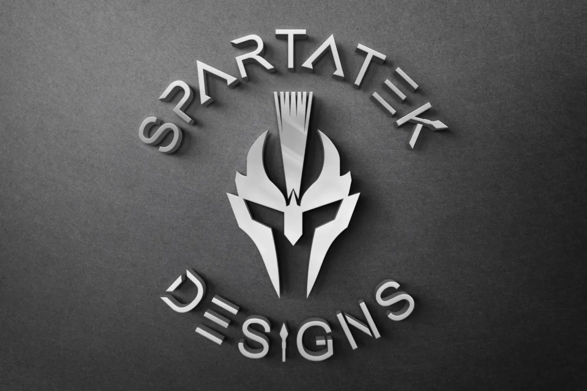 Spartatek logo mockup