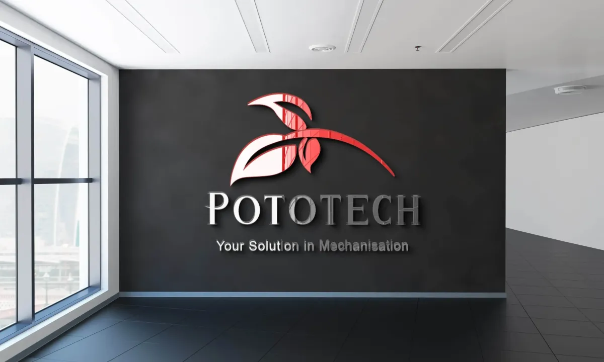 Pototech logo mockup