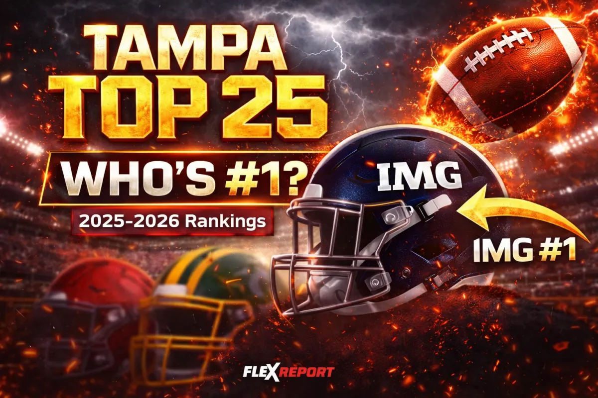 Tampa Metro Top 25 Football Rankings (2025–2026 Season)
