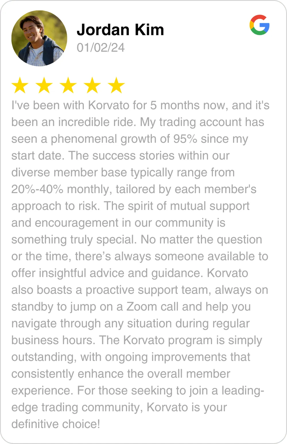 Jordan Kim Review
