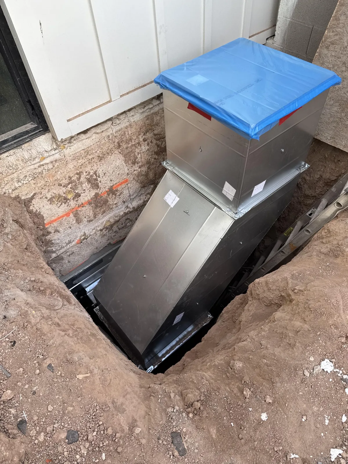 Repairing AC Duct unit