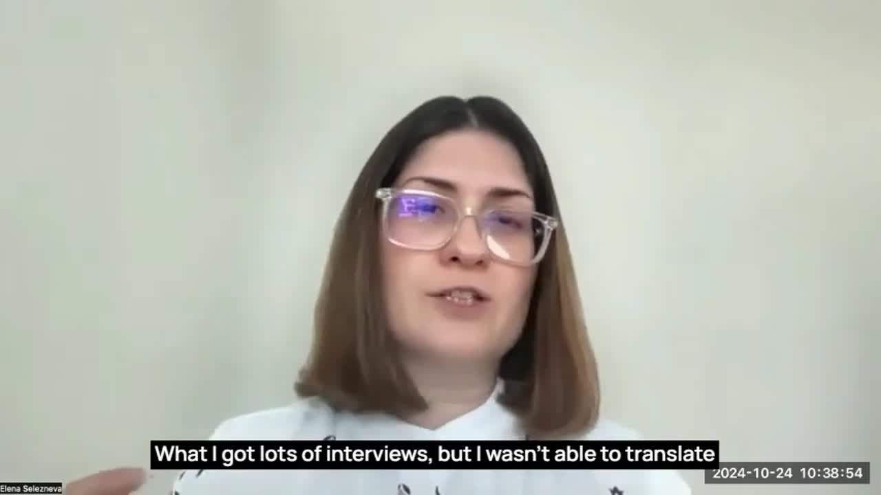 Elena sharing her Pinkcareers experience