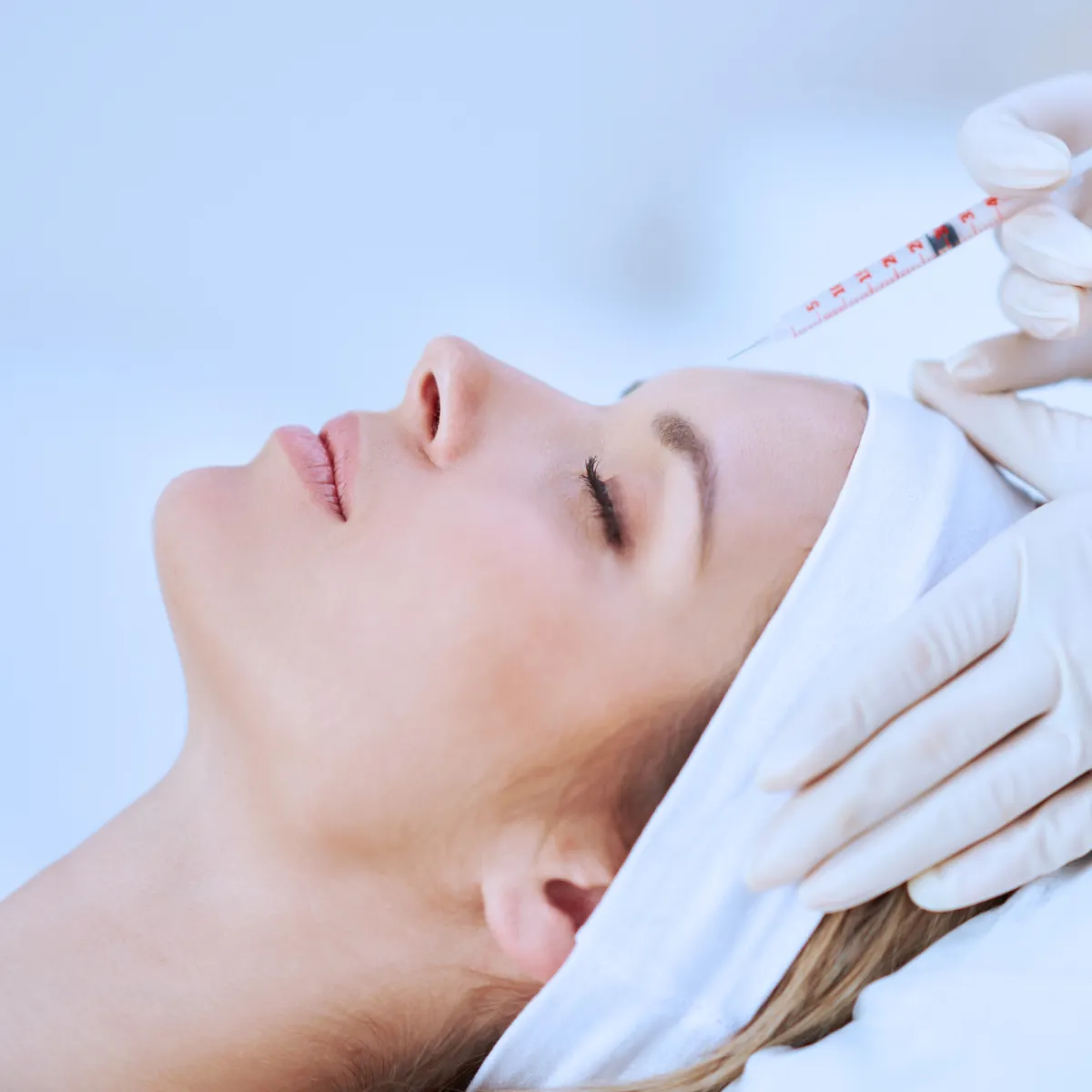 Botox forehead treatment