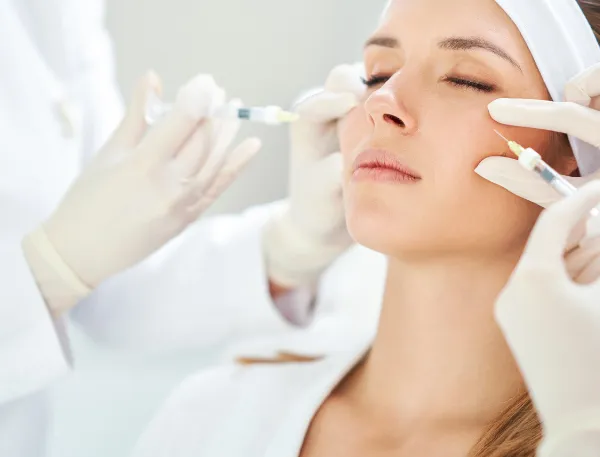 Botox® treatment for forehead lines and facial wrinkles