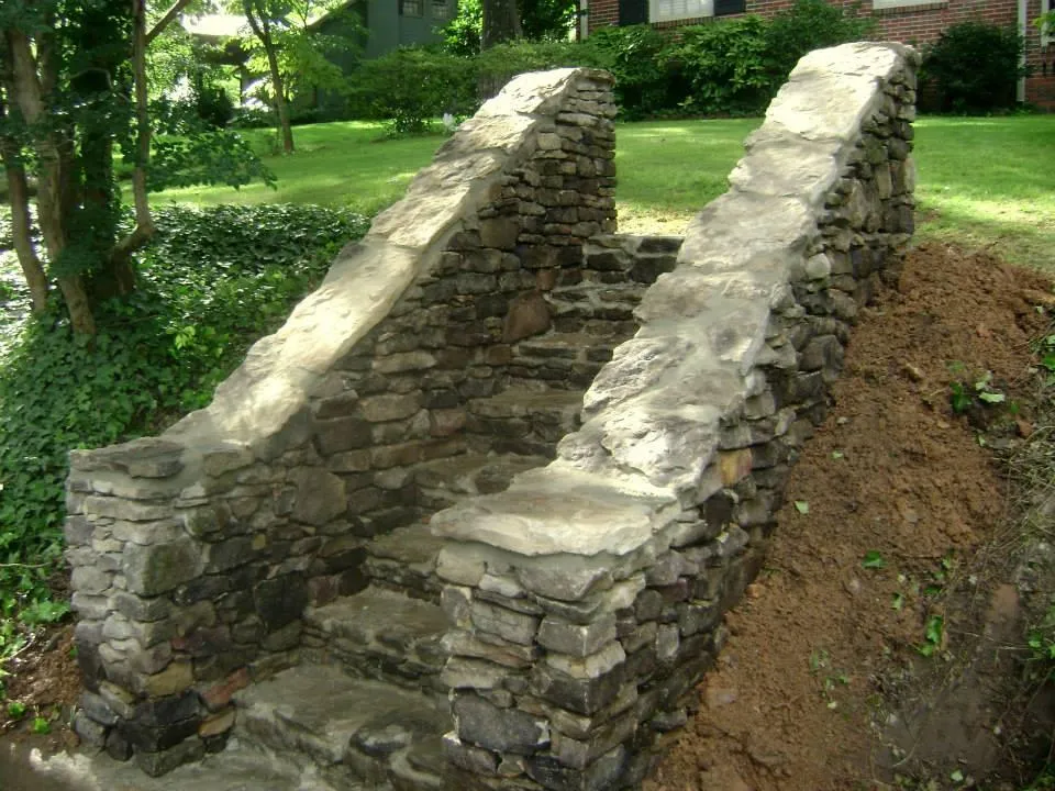 stone stairs- historic stone masn services