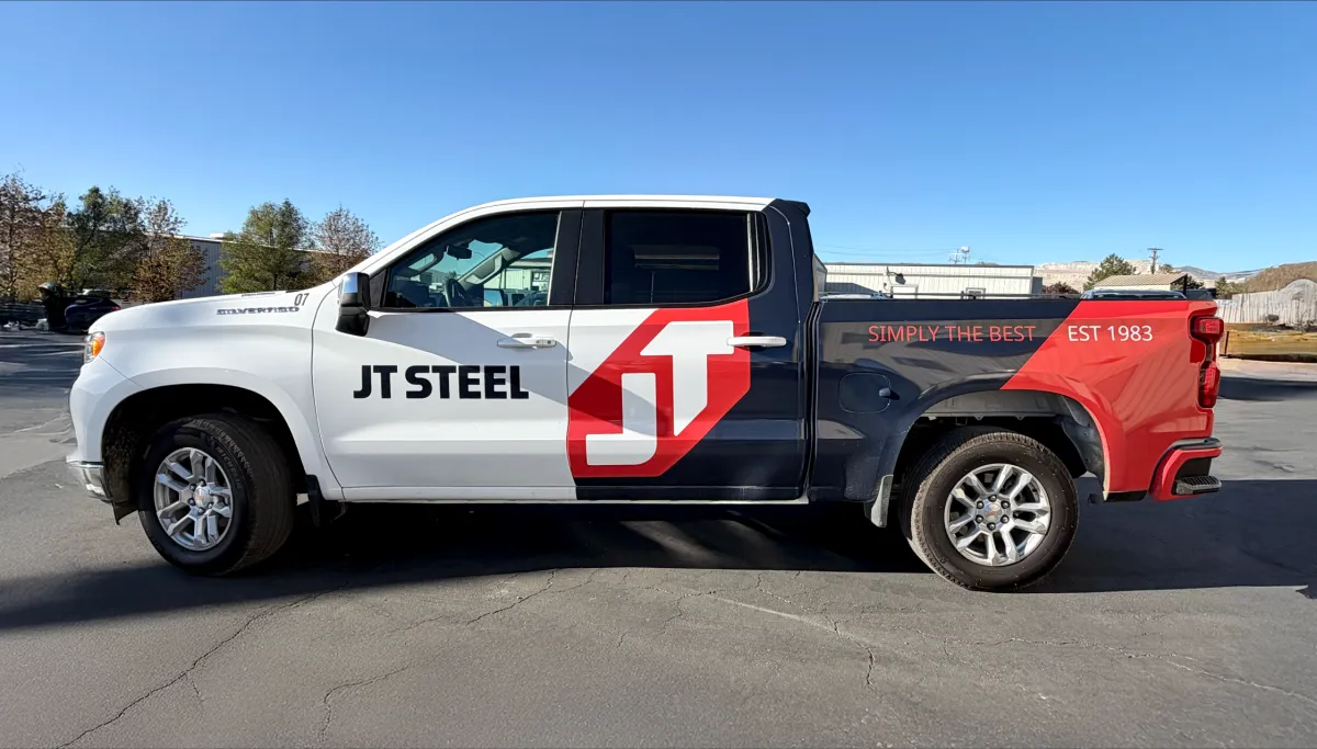 Old JT Steel logo