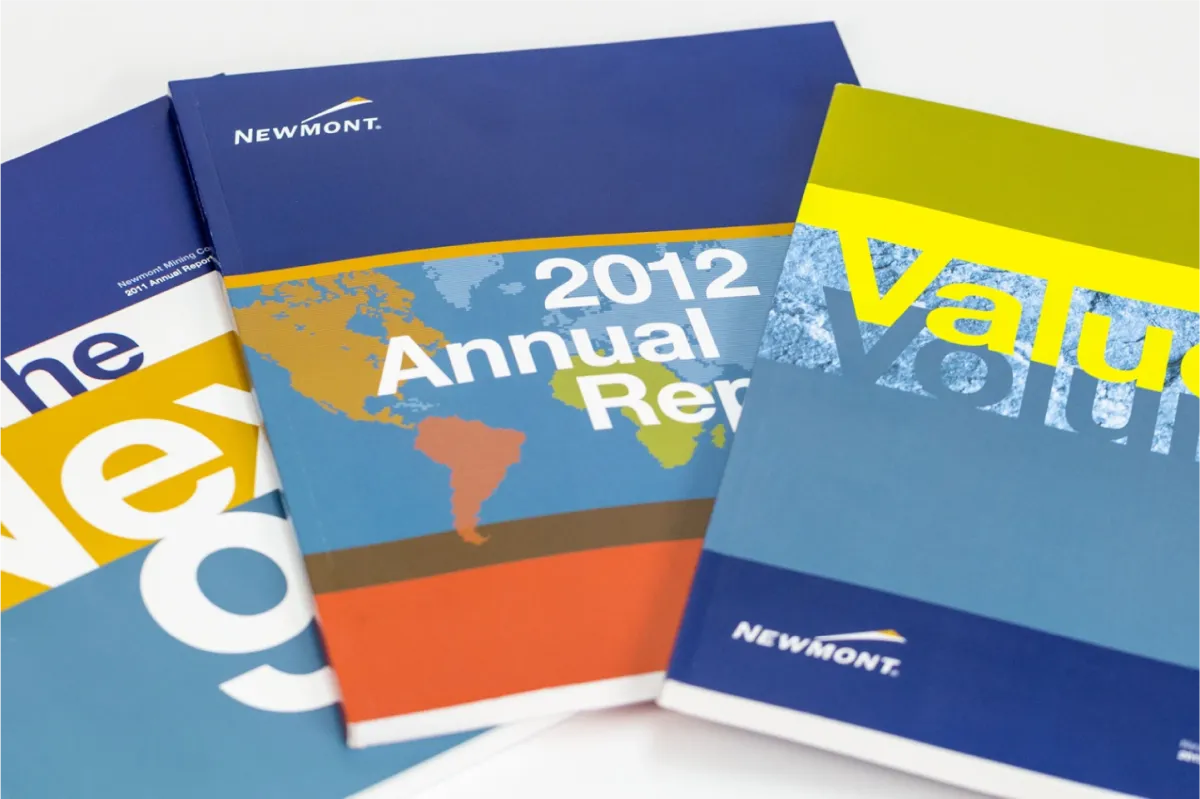 Newmont Annual report covers