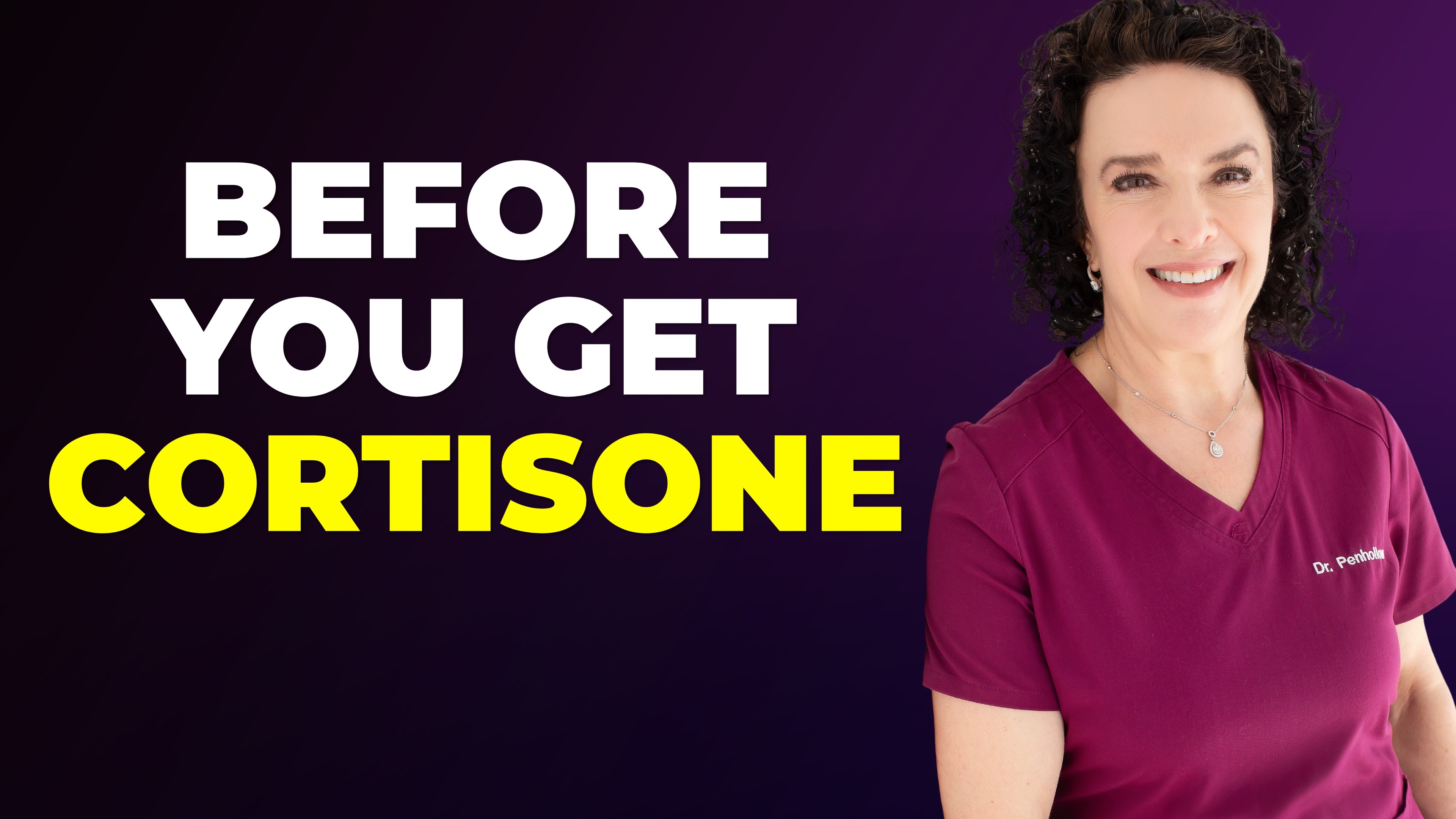 The Cortisone Shot That Changed Everything... And Not in the Way She Expected
