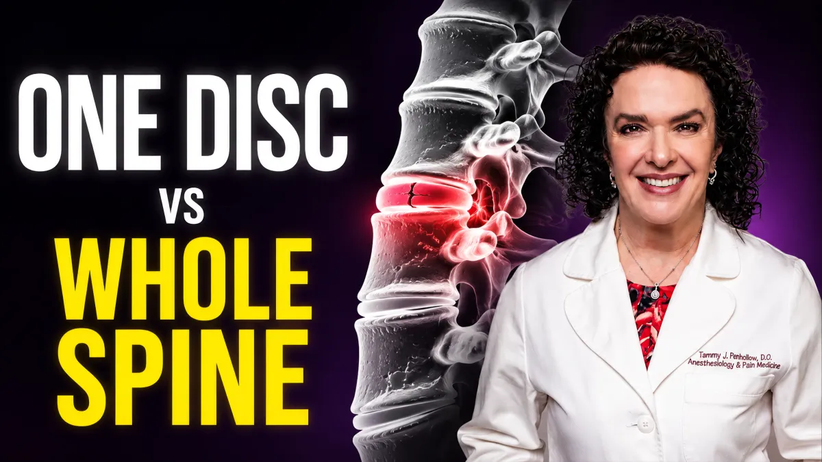 Why Treating One Disc Is Not the Same as Treating Your Spine