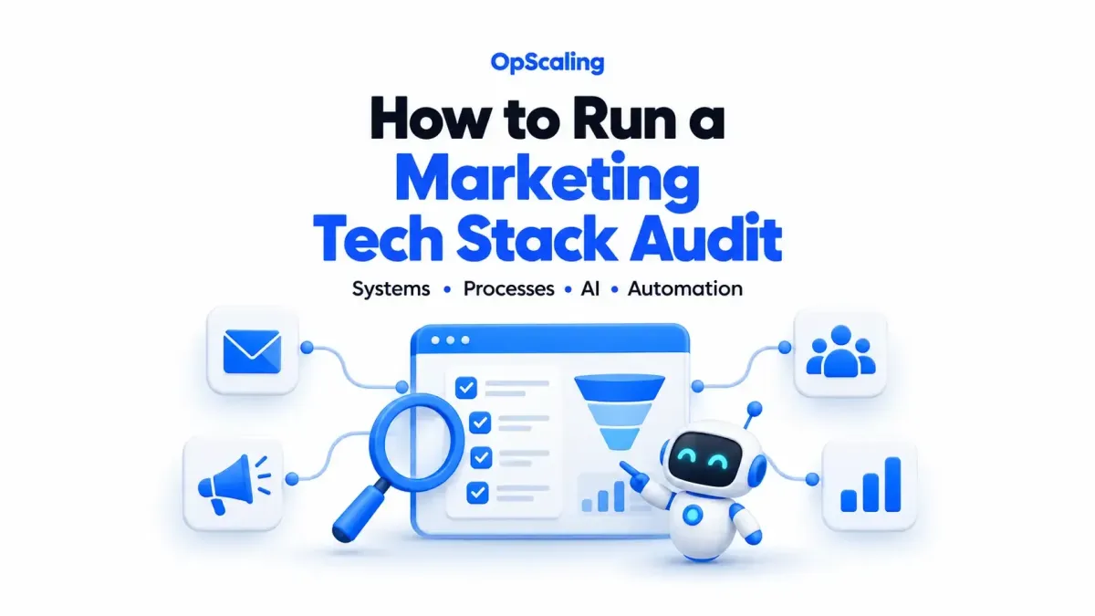 How to Audit Marketing Tech 
