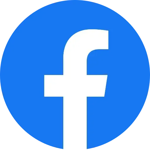 Facebook icon linking to the company’s official social media page.