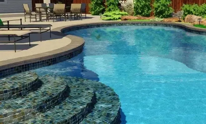 semi inground swimming pools