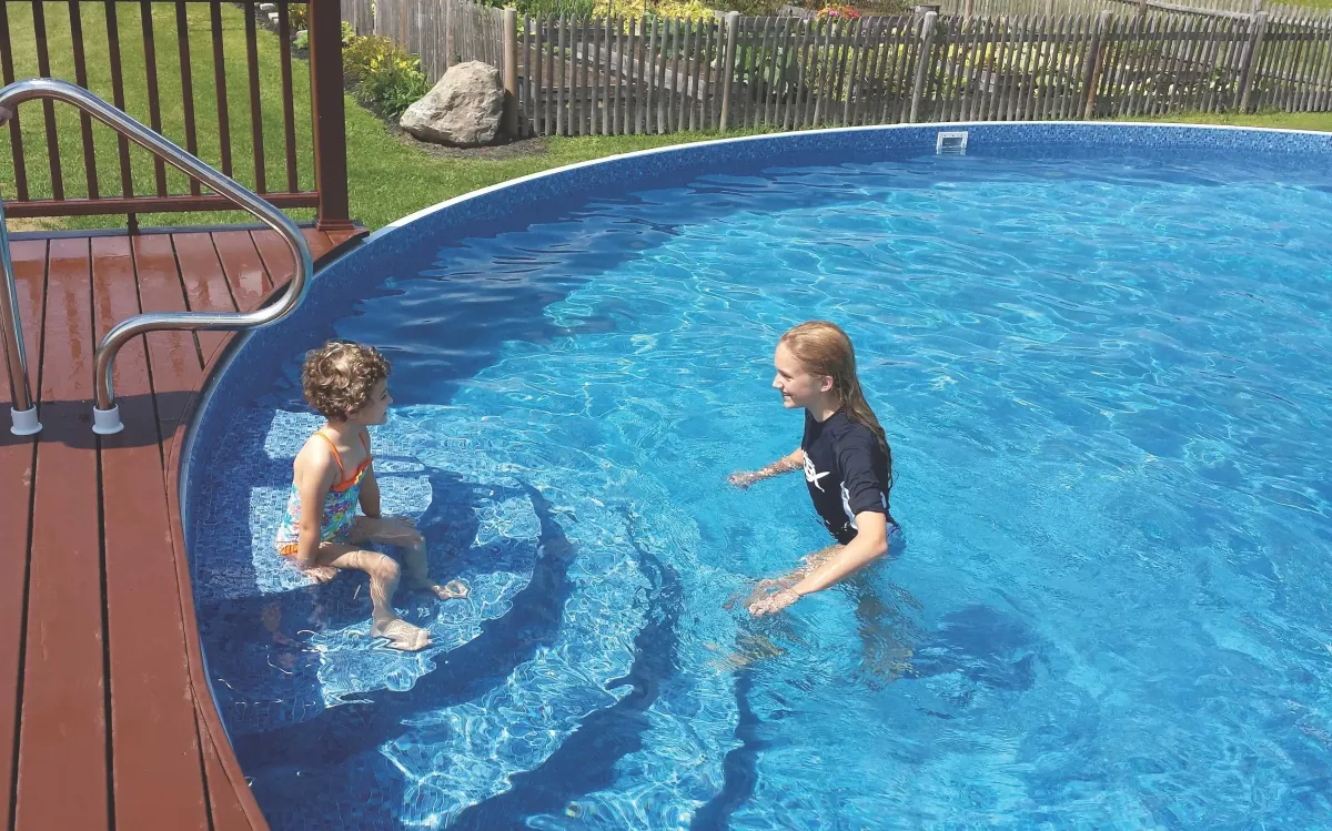 community pool installation