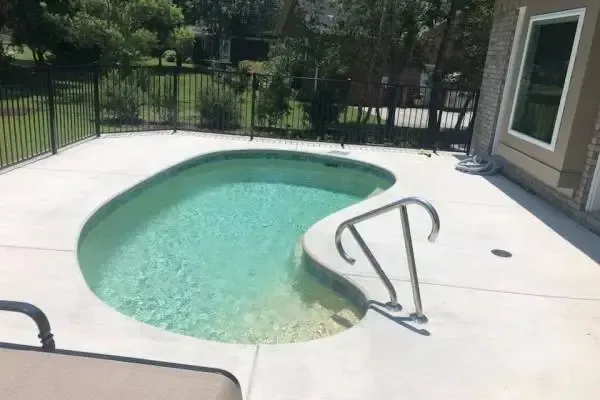 small inground fiberglass pools