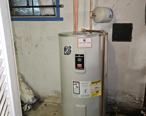 Media Water Heater Installation