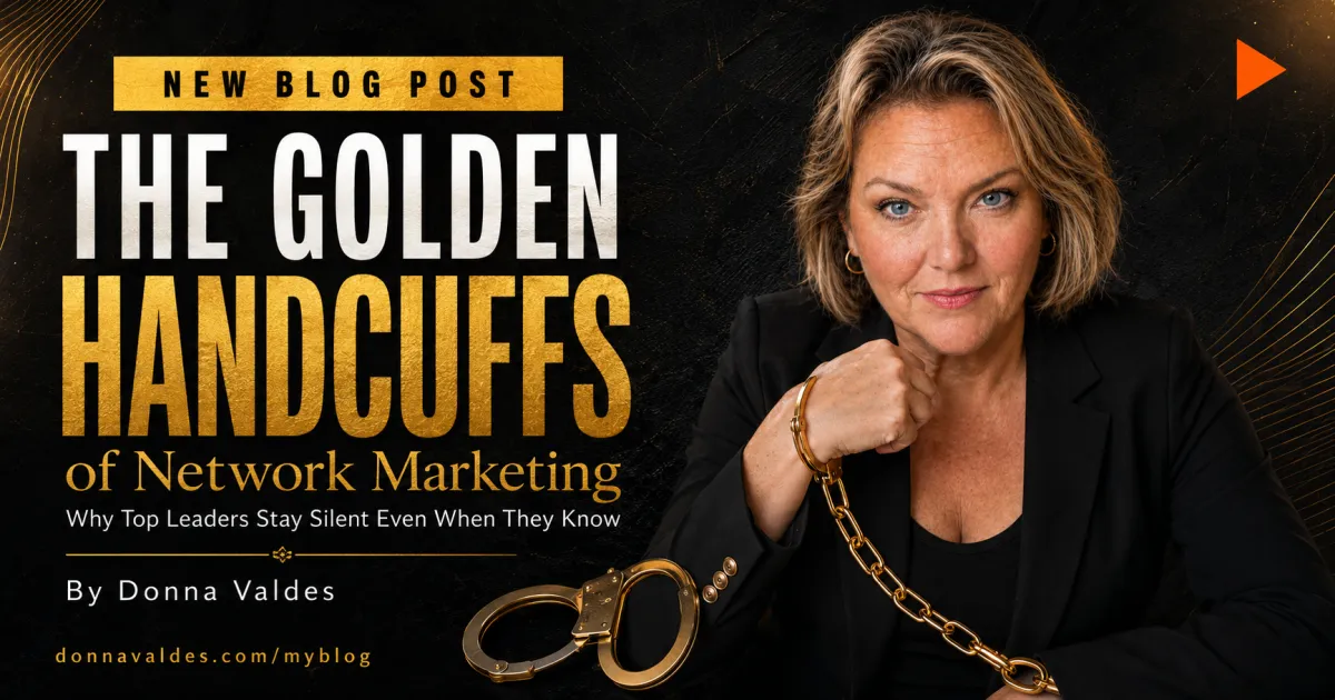 The Golden Handcuffs of Network Marketing: Why Top Leaders Stay Silent Even When They Know