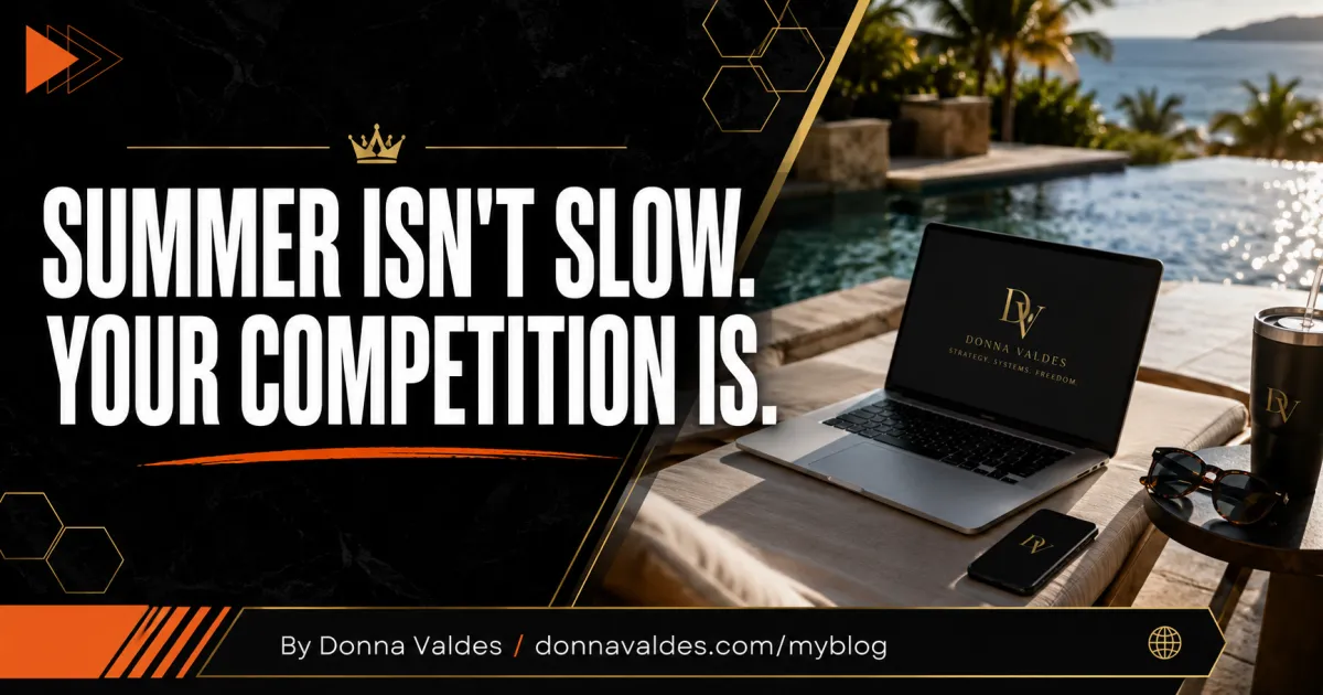 How to Grow Your Network Marketing Business This Summer (Without Faking a Vacation Post)