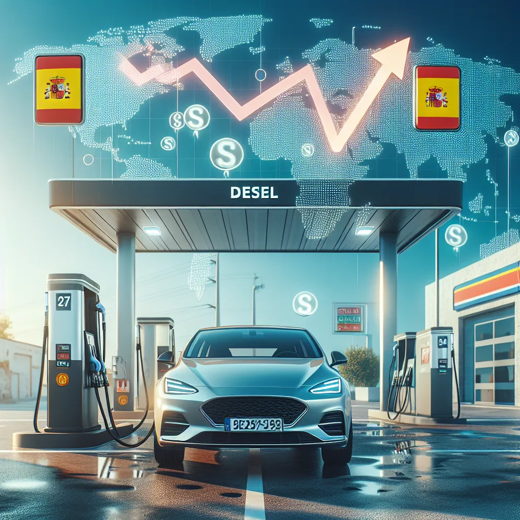 España y el diésel: ¿cuándo será el aumento previsto?