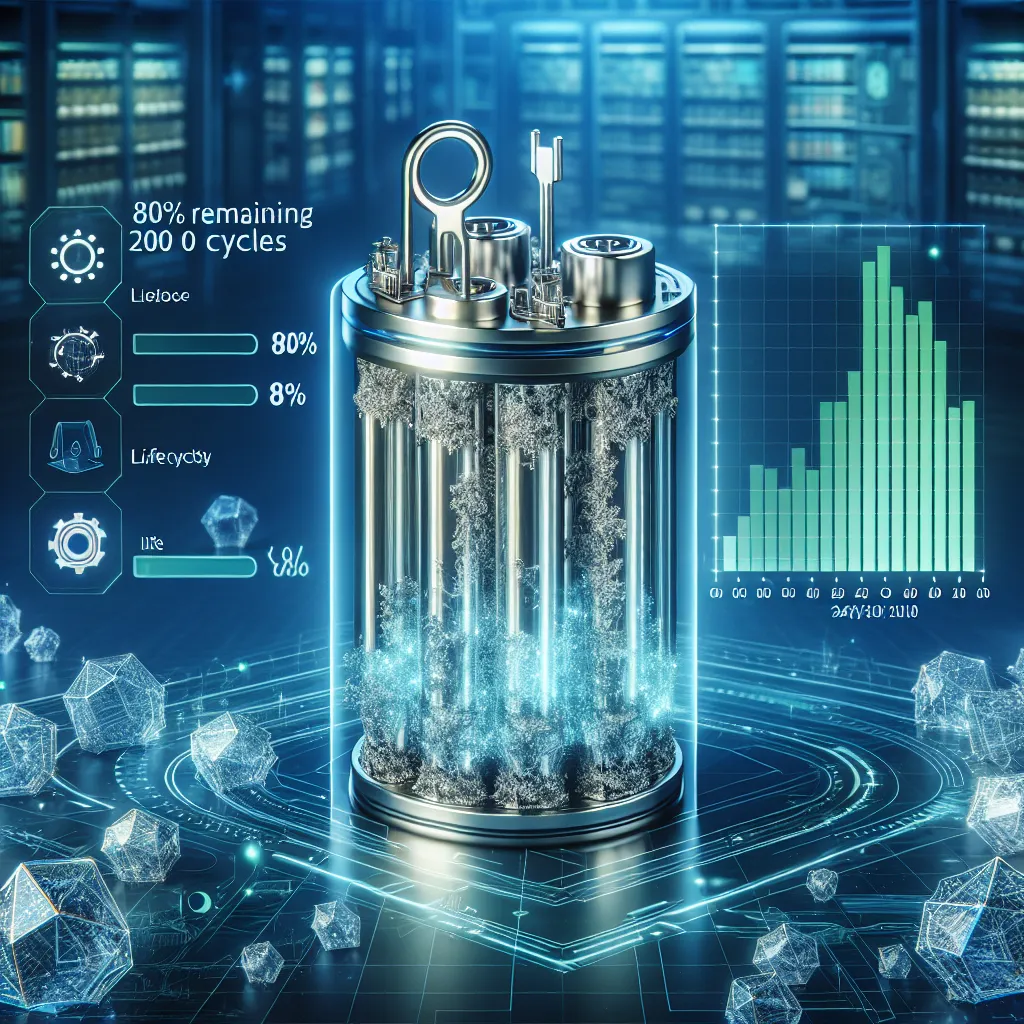 Innovador cátodo de batería de sodio mantiene 80% de capacidad tras 200 ciclos