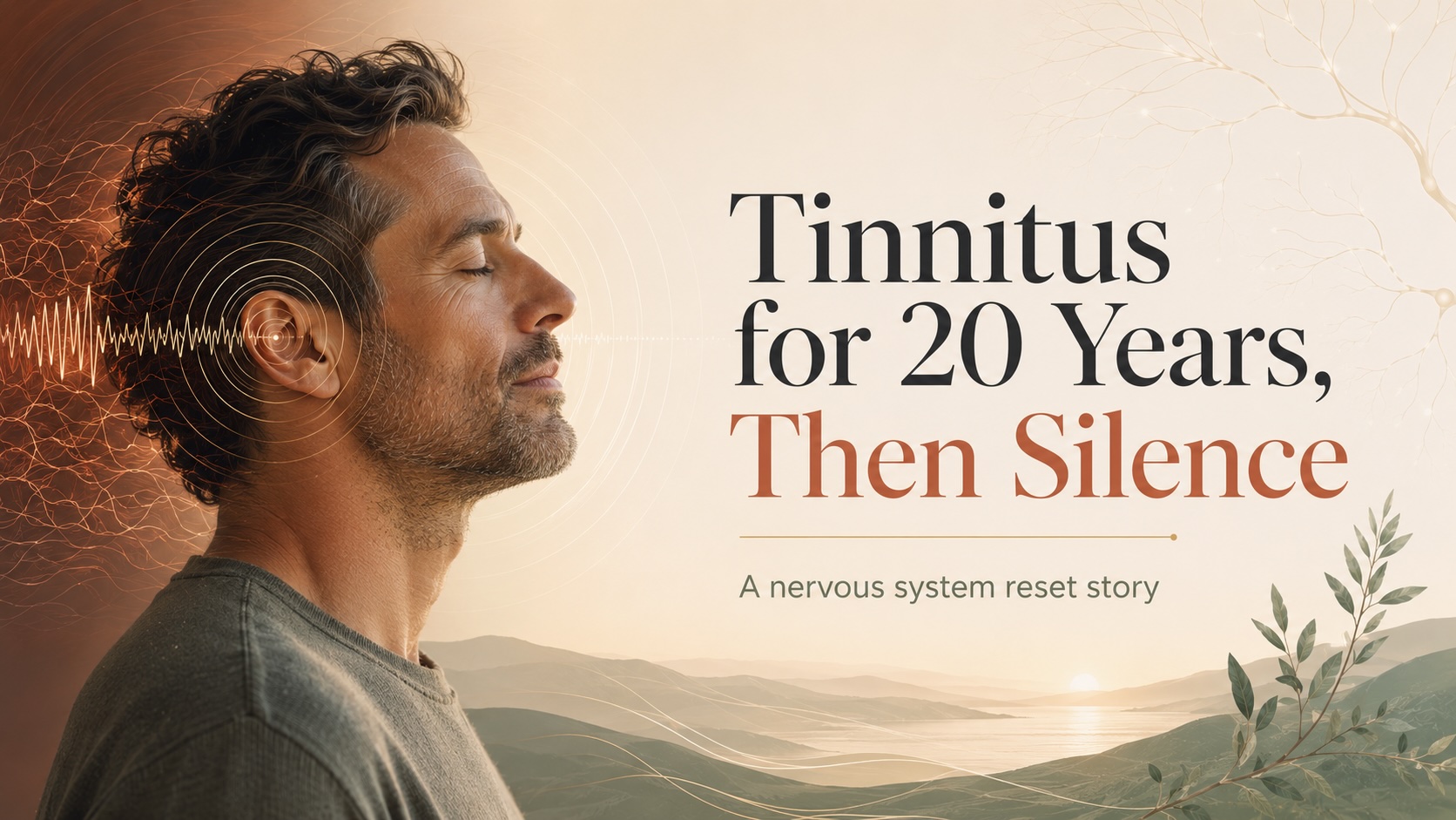 Tinnitus for 20 Years, Then Silence