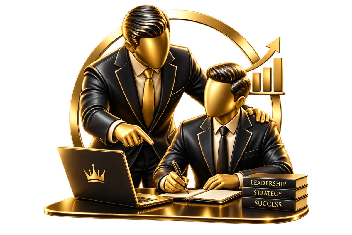 Leadership development icon