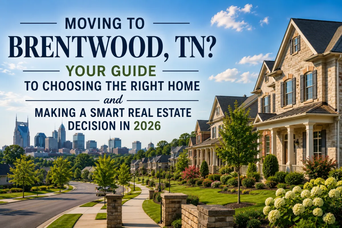 Trusted Realtor helping buyers and sellers in Brentwood, Franklin, Nashville, Hendersonville, Mount Juliet, and Spring Hill TN