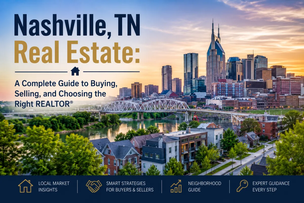 REALTOR in Nashville TN helping buyers and sellers