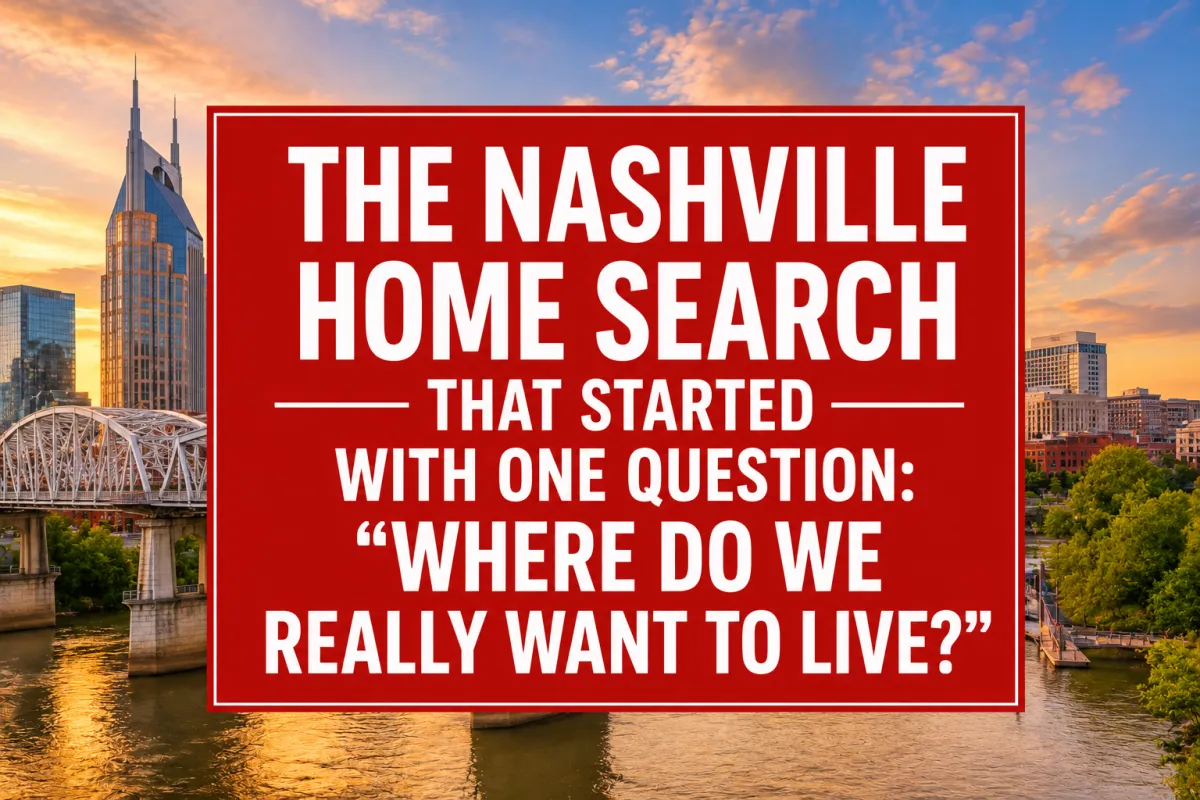 Nashville home search guide for finding the right place to live