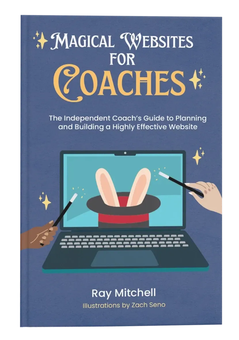 magical websites for coaches book image