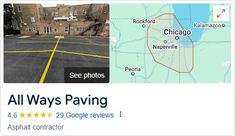 paving company reviews