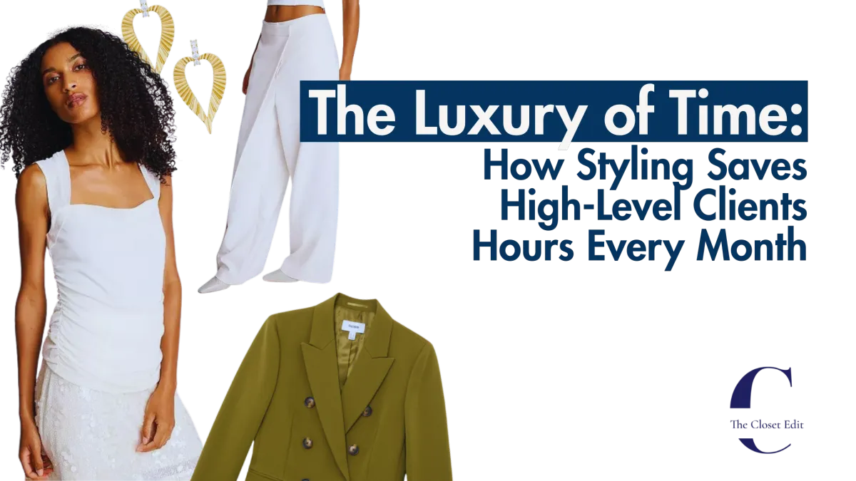 3 Signs Your Wardrobe Is Costing You Time (and Stress)