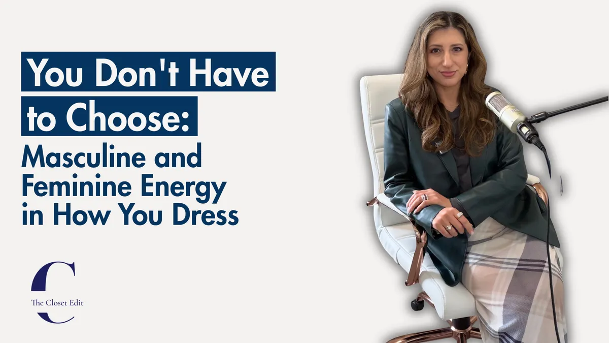 How to Balance Masculine and Feminine Style