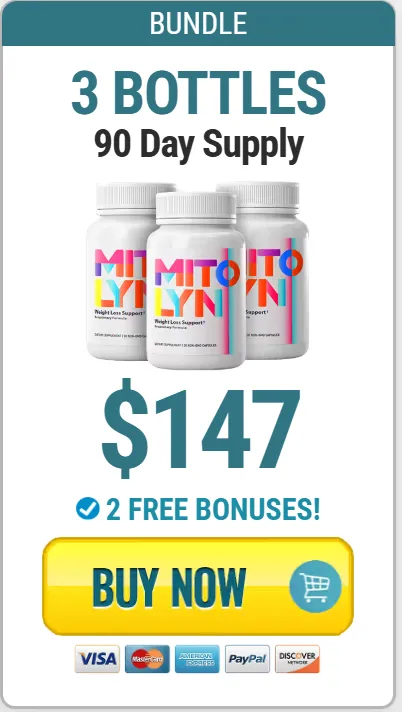 Mitolyn 3 Bottle $147