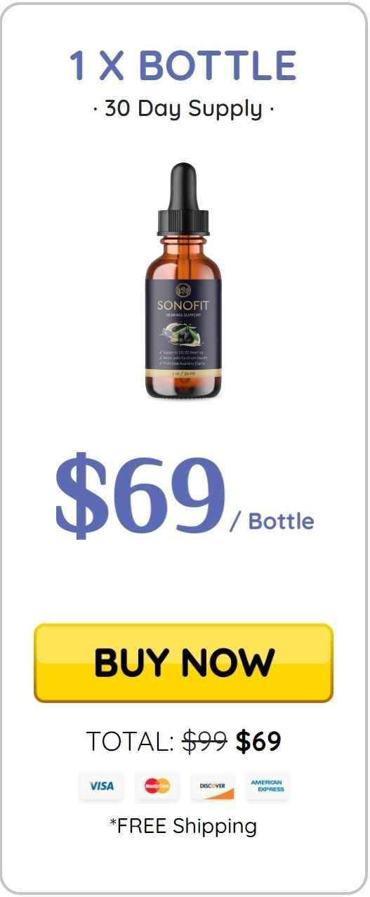 Sonofit 1 Bottle price