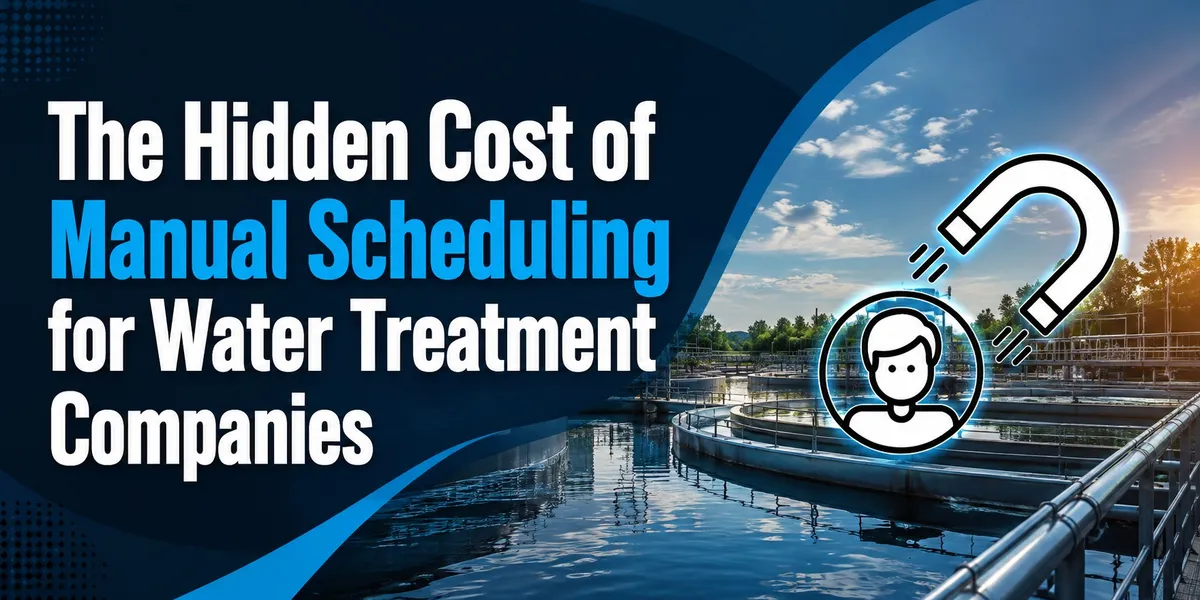 Water Treatment Scheduling: The Hidden Cost of Manual Work
