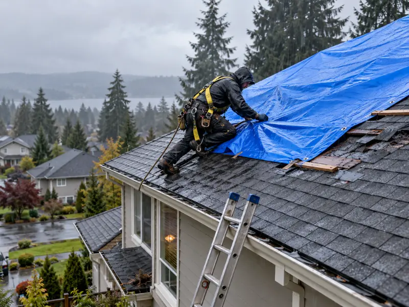How Does Emergency Roof Repair Work In Puyallup?