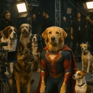 Photographer and social media specialist recording a 30-second storefront video