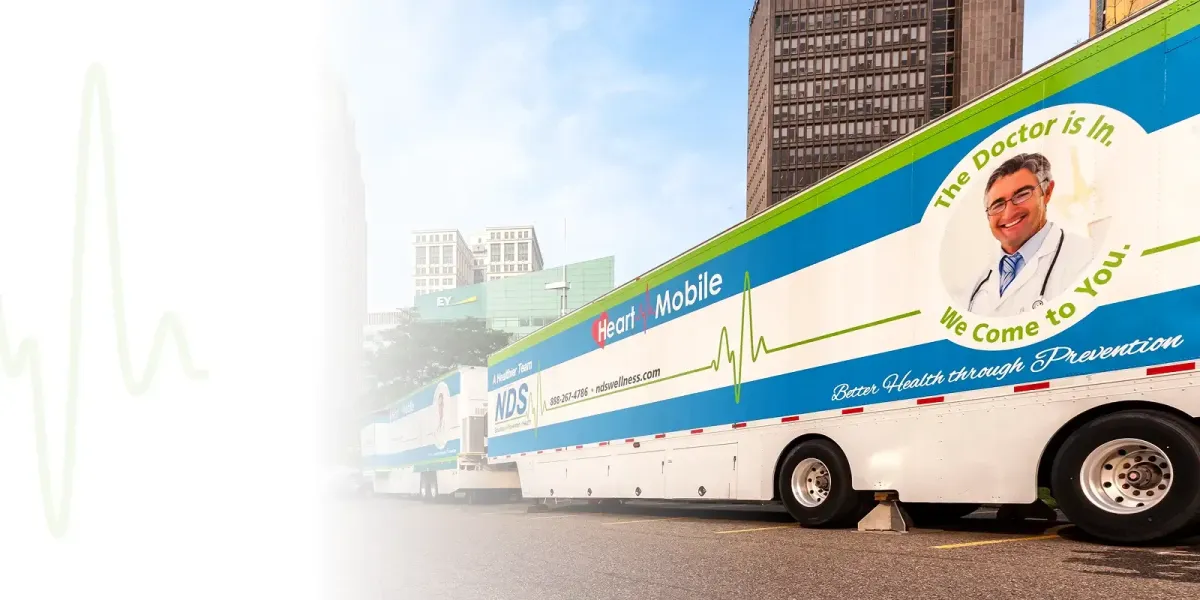 Mobile clinic exterior and facilities