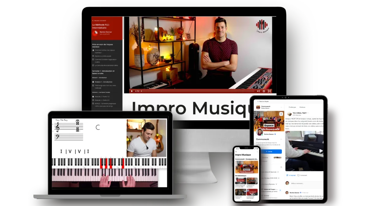 Espace membre Impro Musique