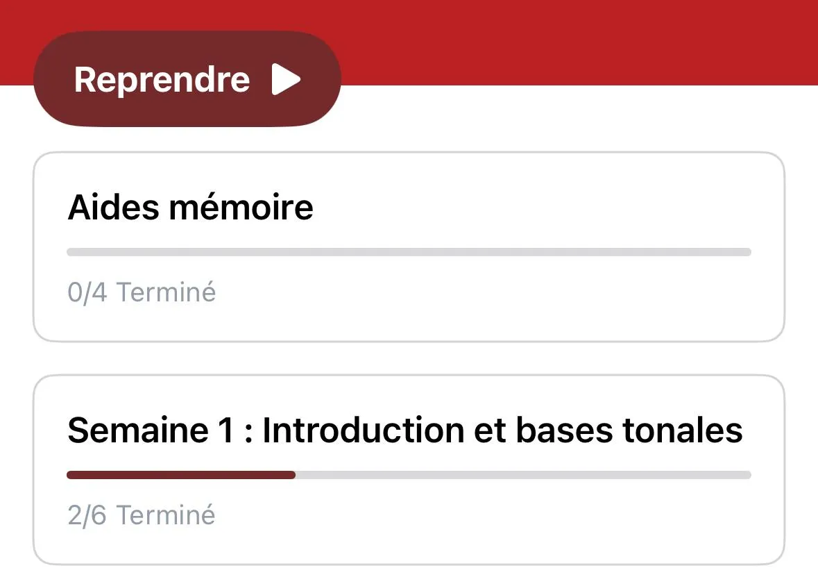 Bouton reprendre