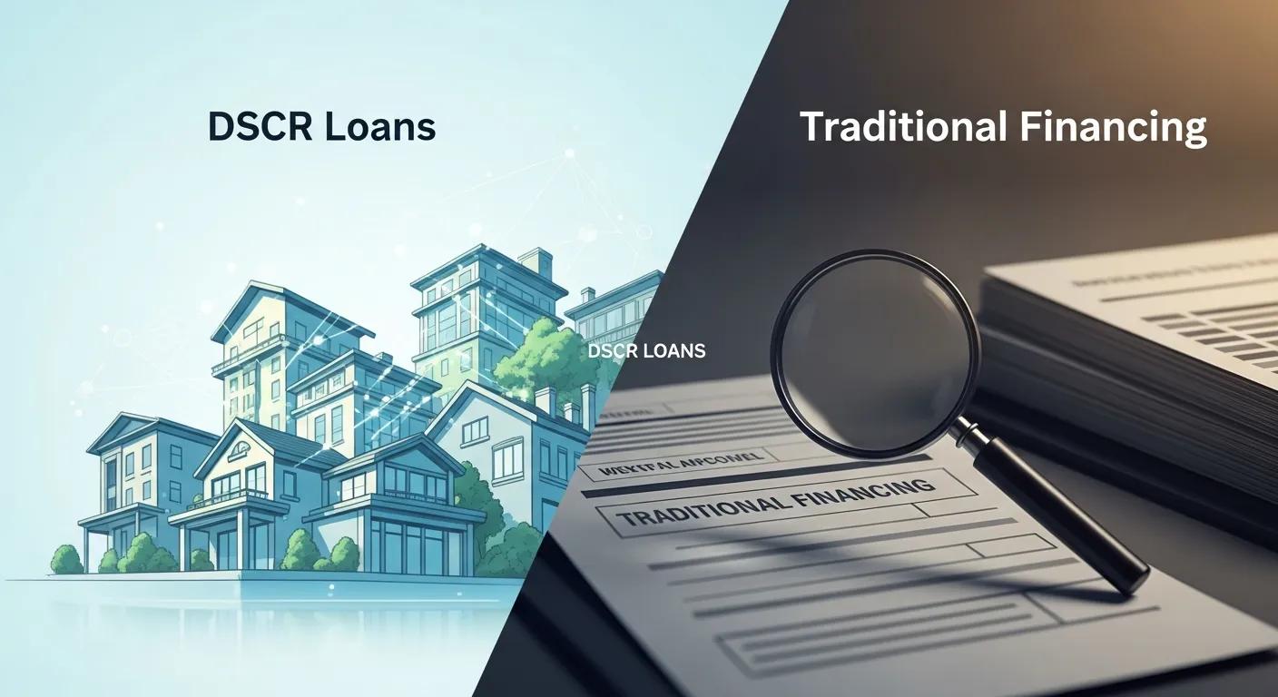 How DSCR Loans Compare to Traditional Real Estate Financing: Key Differences and Investor Benefits