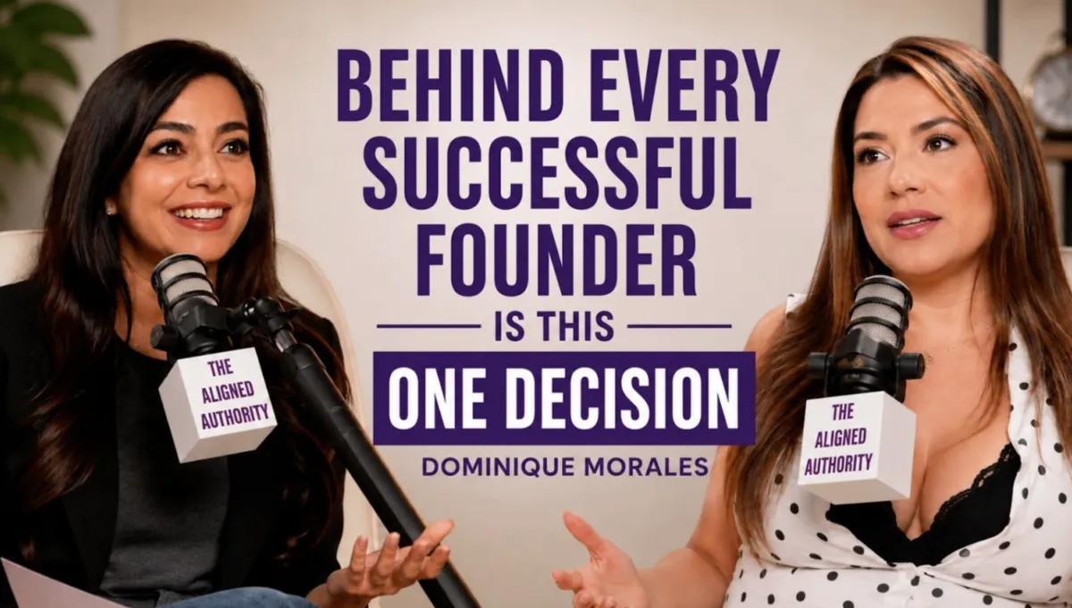 Behind Every Successful Founder Is This One Decision: Dominique Morales
