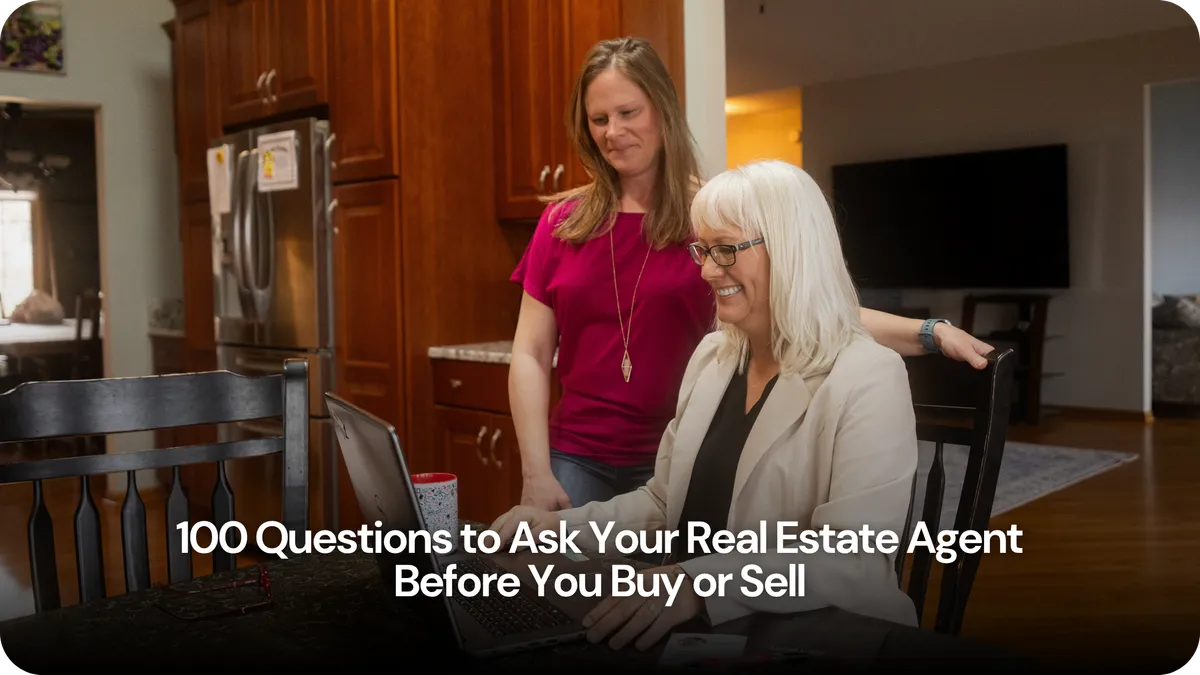 100 Questions to Ask Your Real Estate Agent Before You Buy or Sell in Morris, IL