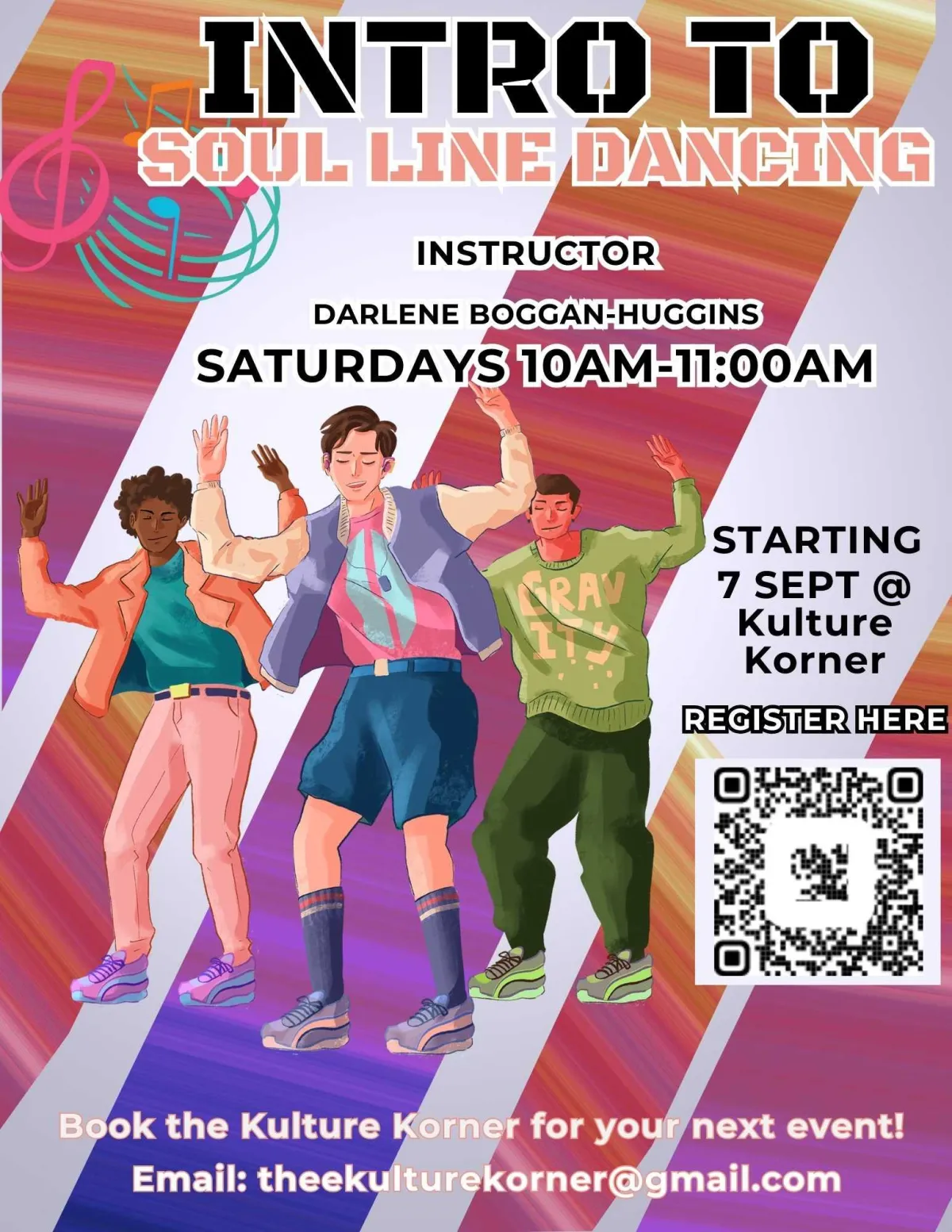 Co-Hosted Soul Line Dancing