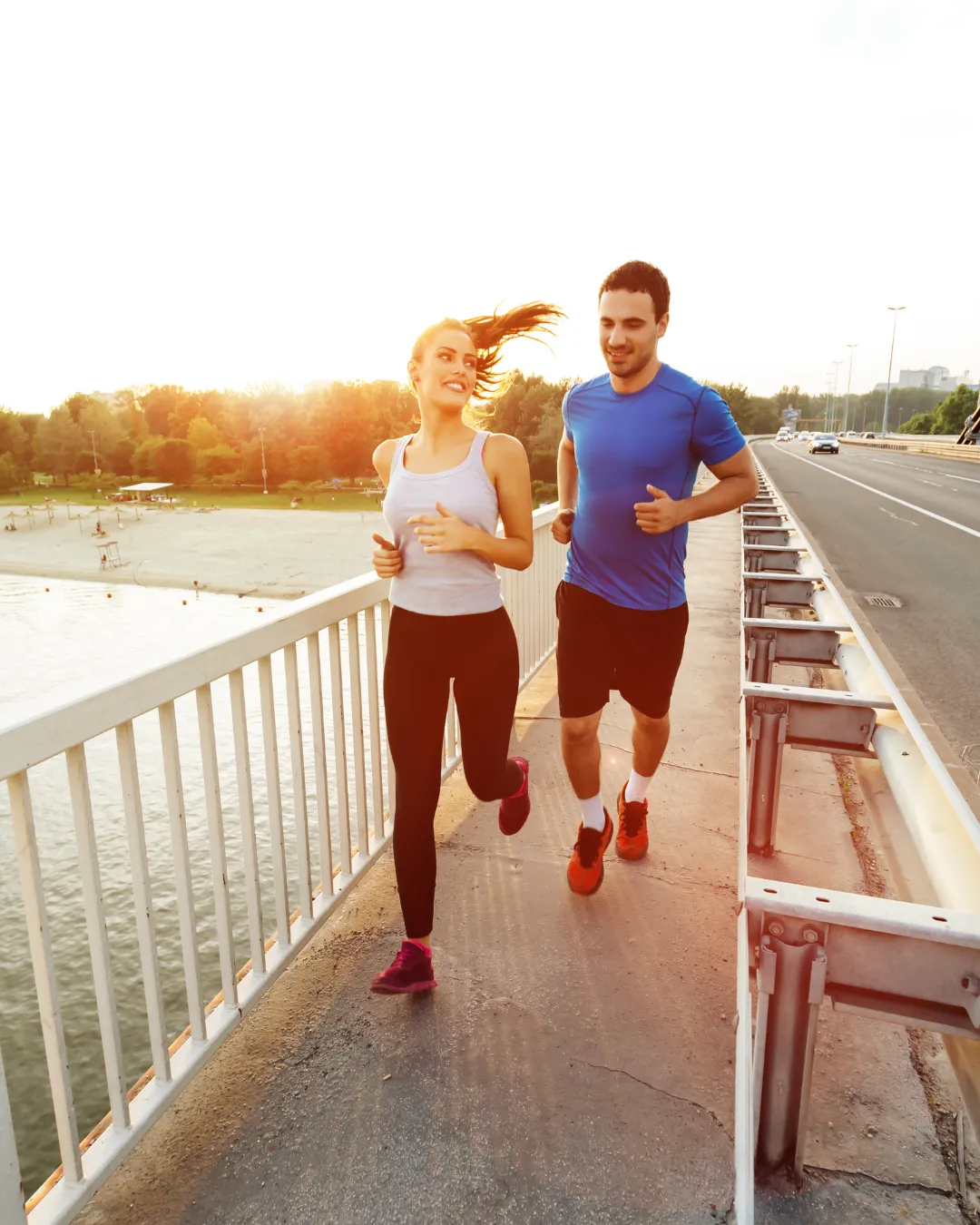 Happy PRK Patients running together