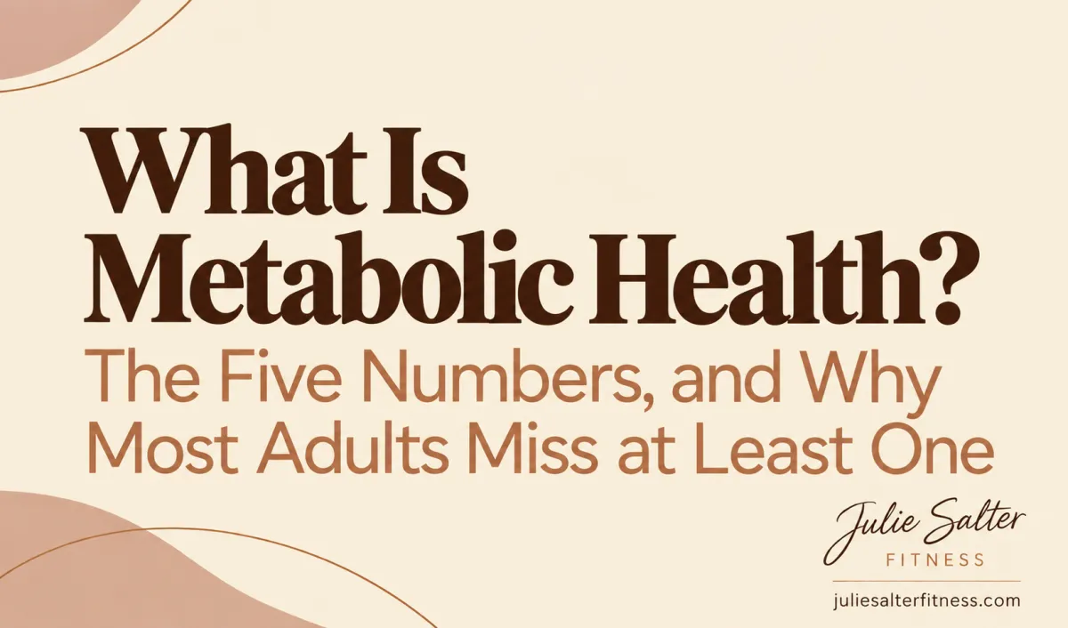 What Is Metabolic Health? The Five Numbers, and Why Most Adults Miss at Least One